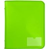MARBIG ZIPPER BINDER 25MM 2D LIME