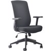 BURO MONDO GENE TASK CHAIR HIGH BACK ARMS BLACK