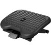 ANGLE AND HEIGHT ADJUSTABLE FOOTREST BLACK