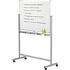 QUARTET PENRITE SLIMLINE PORCELAIN MOBILE WHITEBOARD 1200 X 900MM