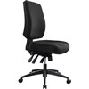 BURO TIDAL CHAIR MEDIUM BACK BLACK