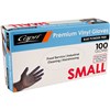 VINYL POWDER FREE GLOVES BLUE BOX OF 100  SIZE SMALL