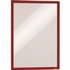 DURABLE DURAFRAME SIGN HOLDER ADHESIVE BACK A3 RED PACK 2