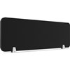 RAPIDLINE ECO PANEL DESK MOUNTED SCREEN 1190 X 384MM BLACK