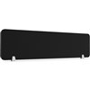 RAPIDLINE ECO PANEL DESK MOUNTED SCREEN 1490 X 384MM BLACK