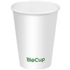 BIOPAK BIOCUP COLD PAPER CUP 200ML WHITE PACK 50