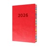 COLLINS RAINBOW EDGE ED151U15 DIARY DAY TO PAGE A5 RED  2026