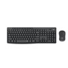 LOGITECH MK295 SILENT WIRELESS KEYBOARD AND MOUSE COMBO BLACK