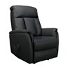 RAPIDLINE HOME ELEVATE LYTLE LIFT CHAIR SINGLE MOTOR SMALL LEATHER BLACK
