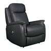 RAPIDLINE HOME ELEVATE ASCOT LIFT CHAIR DUAL MOTOR MEDIUM LEATHER BLACK