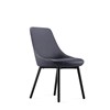 RAPIDLINE EROS BREAKOUT CHAIR 530 X 580 X 830MM FRENCH NAVY PU