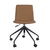 RAPIDLINE PIXEL SWIVEL 5 STAR BASE CHAIR  AMBERBLACK