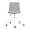 RAPIDLINE PIXEL SWIVEL 5 STAR BASE CHAIR  LIGHT GREYWHITE