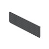 RAPIDLINE ARCH PERFORATED MODESTY PANEL 1300 X 300 X 20MM BLACK