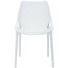 RAPIDLINE CAST CHAIR 450MM WHITE