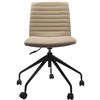 RAPIDLINE PIXEL SWIVEL 5 STAR BASE CHAIR ALMONDBLACK