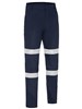 BISLEY BP8580T APEX 240 FR RIPSTOP PANTS WITH BIOMOTION REFLECTIVE TAPE  NAVY  SIZE 77R