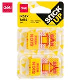 DELI POPUP SIGN HERE FLAGS TWIN PACK 100