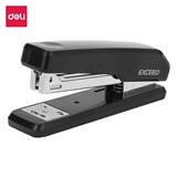 DELI PLASTIC HALF STRIP STAPLER BLACK