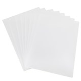 DELI LETTER FILE A4 CLEAR PACK 100