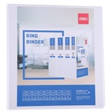DELI INSERT RING BINDER 4D 65MM A4 WHITE