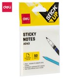 DELI WATERPROOF STICKY NOTES 76 X 76MM 50 SHEETS