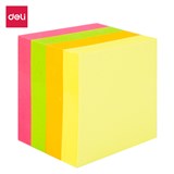 DELI STICK UP REPOSITIONAL STICKY NOTES 51 X 51MM ASSORTED 400 SHEETS