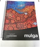 MULGA SPIRAL NOTEBOOK SIDE BOUND 120 PAGE A4