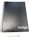 MULGA PREMIUM A4 120 PAGE PP COVER SPIRAL NOTEBOOK