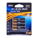 DELI AAA ALKALINE BATTERY 4 PACK