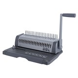 DELI MANUAL BINDING MACHINE PLASTIC COMB GREY