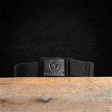 STRETCH BELT  STEEL CAM BUCKLE  1400MM  BLACK