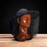 MOONDYNE DELUX POP UP PROTECTION SYSTEM  HAT  NET  FLAP  BLUE