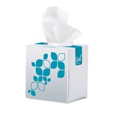 LIVI ESSENTIALS SOFT FACIAL TISSUES CUBE HYPOALLERGENIC 2PLY 90 SHEET