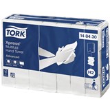 TORK 148430 H2 XPRESS ADVANCED SLIMLINE MULTIFOLD HAND TOWEL 1PLY 210 X 240MM WHITE PACK 185 SHEET CARTON 21