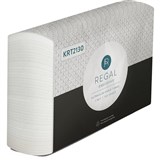 REGAL EXECUTIVE TAD ULTRASLIM HAND TOWEL 1 PLY 305 X 210MM 120 SHEET CARTON 20