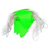 PROCHOICE BUNTING TRIANGLE DAY FLAGS 30M FLUORO GREEN