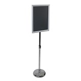 POSTER POST SNAP FRAME FOYER STAND A3 SILVER
