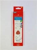 FABERCASTELL JUNIOR TRIANGULAR WRITING PENCILS HB BOX 12