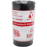 HUHTAMAKI LDPE BIN LINER 73 LITRE 900 X 760MM ROLL 25