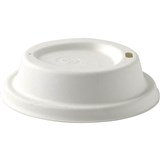 BIOCANE CUP LID LARGE 90MM WHITE CARTON 1000