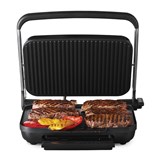 SUNBEAM 6 SLICE SANDWICH MAKER GRILL AND PRESS BLACK