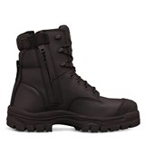 OLIVER AT 45645Z 150MM ZIP SIDED SAFETY BOOT WITH SCUFF CAP  BLACK  SIZE 11 UK