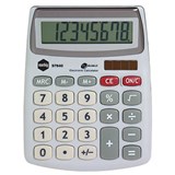 MARBIG DESKTOP CALCULATOR 8 DIGIT SILVER