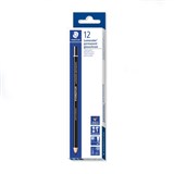 STAEDTLER 108 LUMOCOLOR PERMANENT GLASOCHROM PENCILS BLACK BOX 12