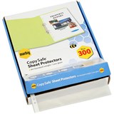 MARBIG COPYSAFE SHEET PROTECTORS LIGHTWEIGHT A4 BOX 300