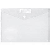 MARBIG DOCULOPE WALLET BUTTON CLOSURE A4 CLEAR