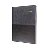 COLLINS VANESSA 145V99 DIARY DAY TO PAGE A4 BLACK 2027