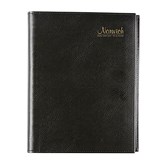 CUMBERLAND NORWICH 41S SPIRAL DIARY PVC DAY TO PAGE A4 BLACK
