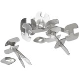 ESSELTE PAPER BINDER 51MM SILVER BOX 100